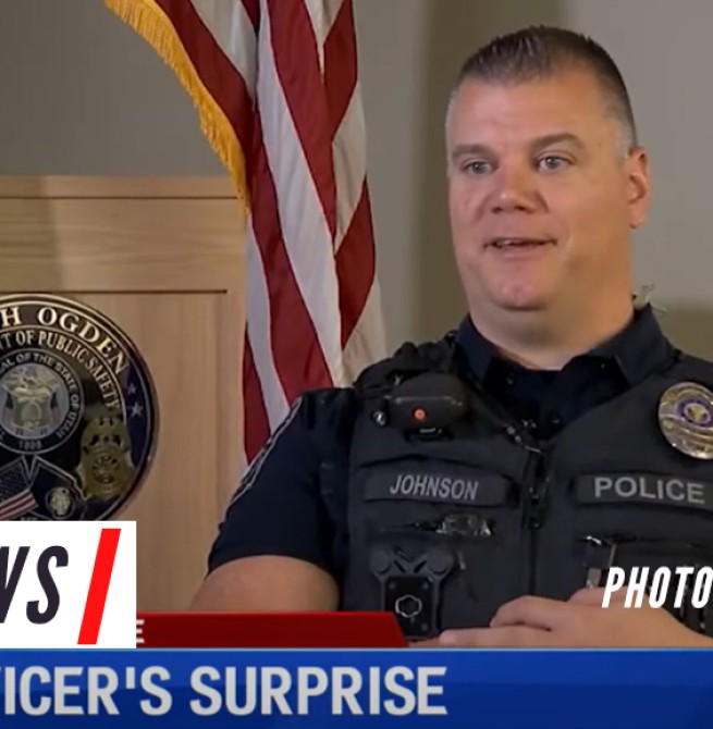 South Ogden Officer Dan Johnson's Heartwarming Act: A New Bike Brightens a Young Boy's Life!